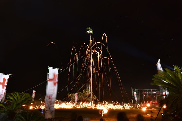 「都井岬火祭り」の画像検索結果